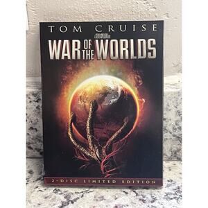War of the Worlds DVD 2005 2-Disc Limited Ed Tom Cruise Steven Spielberg